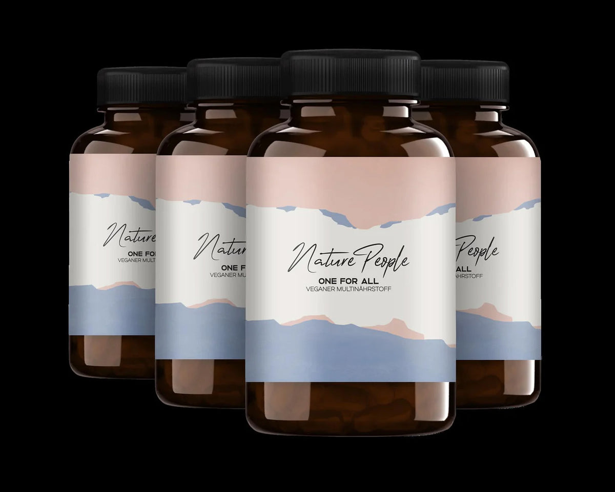 One for All - Veganer Multinährstoff 4 x 180 Kapseln | Jahresvorrat
