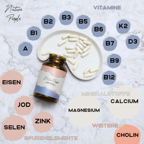 One for All - Veganer Multinährstoff 2 x 180 Kapseln | 6 Monatsvorrat